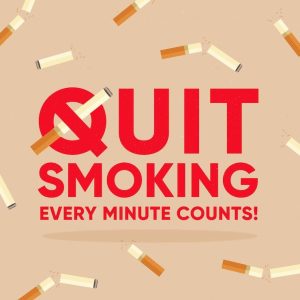 quit smoking sign