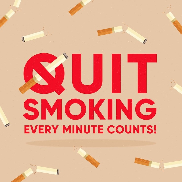 quit smoking sign